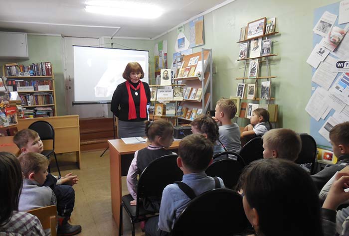 Литературный урок «Такой разный Чехов» в сельской библиотеке поселка Труд