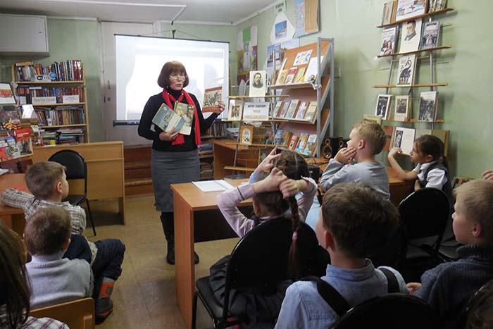 Литературный урок «Такой разный Чехов» в сельской библиотеке поселка Труд