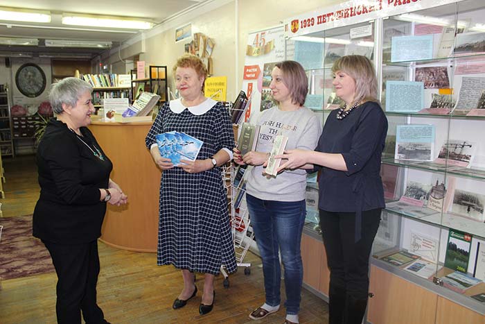 Акция «Дарите книги с любовью» в МБУК «МЦБС Петушинского района»