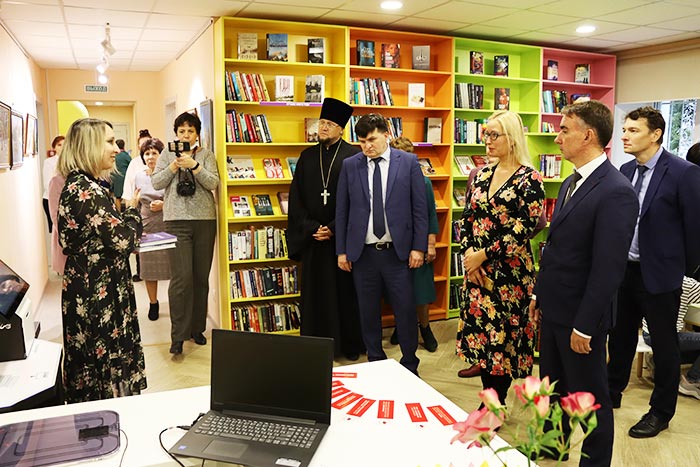 Открытие модельной библиотеки в Петушинском районе в рамках нацпроекта "Культура"