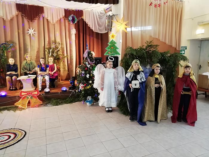 Детское Рождественское театрализованное представление «Святая ночь»