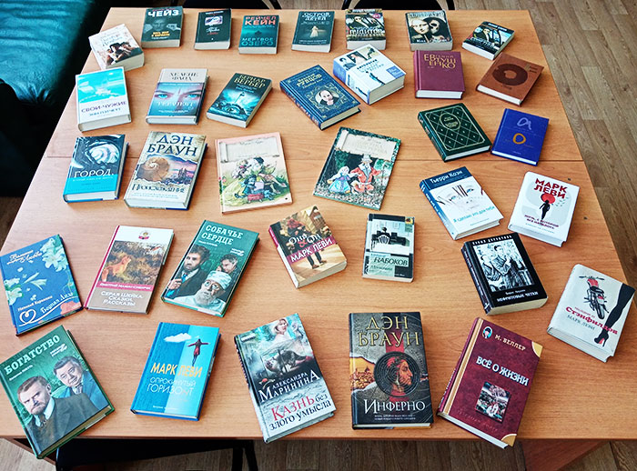 Итоги акции "Дарите книги с любовью" в Пекшинской сельской библиотеке
