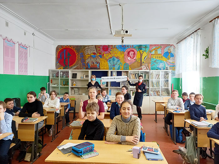 Детский литературно-эстетический центр г. Петушки принял участие в «Неделе безопасности дорожного движения»