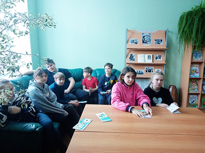 "Неделя детской книги" в Пекшинской сельской библиотеке