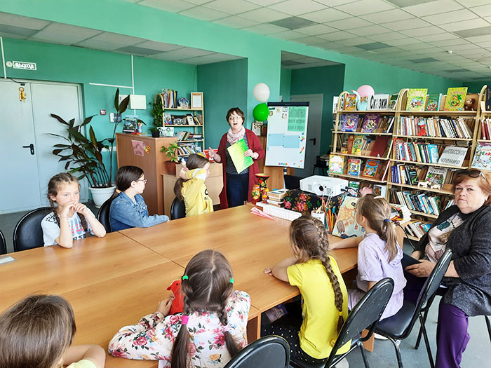 Познавательная "Пушкинская" программа в Аннинской сельской библиотеке