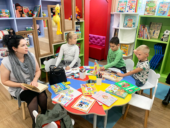 Торжественное открытие детского литературно-эстетического центра