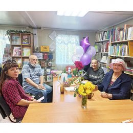Творческая встреча с Суздальцевой С.Н. в Караваевской сельской библиотеке