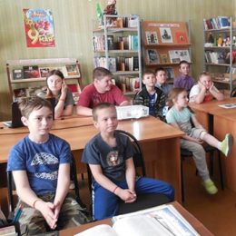 Библиотечный урок, посвящённый Дню славянской письменности и культуры в Пекшинской сельской библиотеке