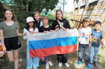 Час патриотизма «Флаг России-гордость наша». Головинская сельская библиотека