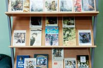 Выставка книг «Маленькие герои большой войны». Пекшинская сельская библиотека