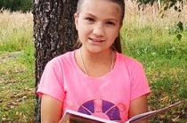 Акция «Здравствуй, школа!» Харитонова Лилия читает рассказ Э.Ю. Шима «Пятерки»